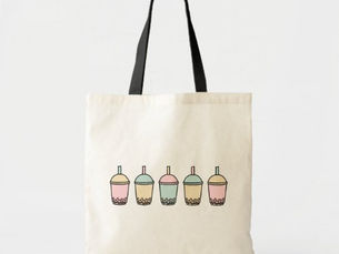Best Price! Modern Boba Tote Bag