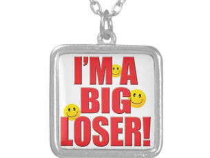 Top 5! Big Loser Life Silver Plated Necklace