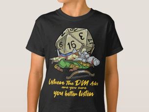 Best Price! Tabletop Gaming Gift When The DM Asks T-Shirt