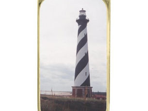 Big Deals! Cape Hatteras Lighthouse Gold Finish Money Clip