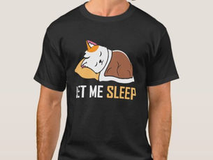 Best Price! Let Me Sleep Sleep Pajamas Sleepwear Nightgown T-Shirt