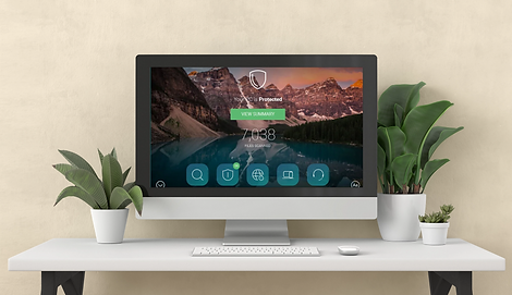 Desk with personal computer mock-up.png