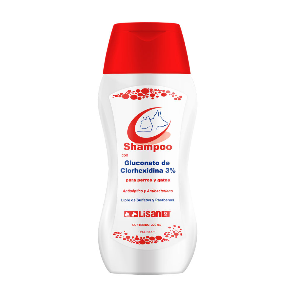 Shampoo Gluconato de Clorhexidina 3% (shampoo medicado)