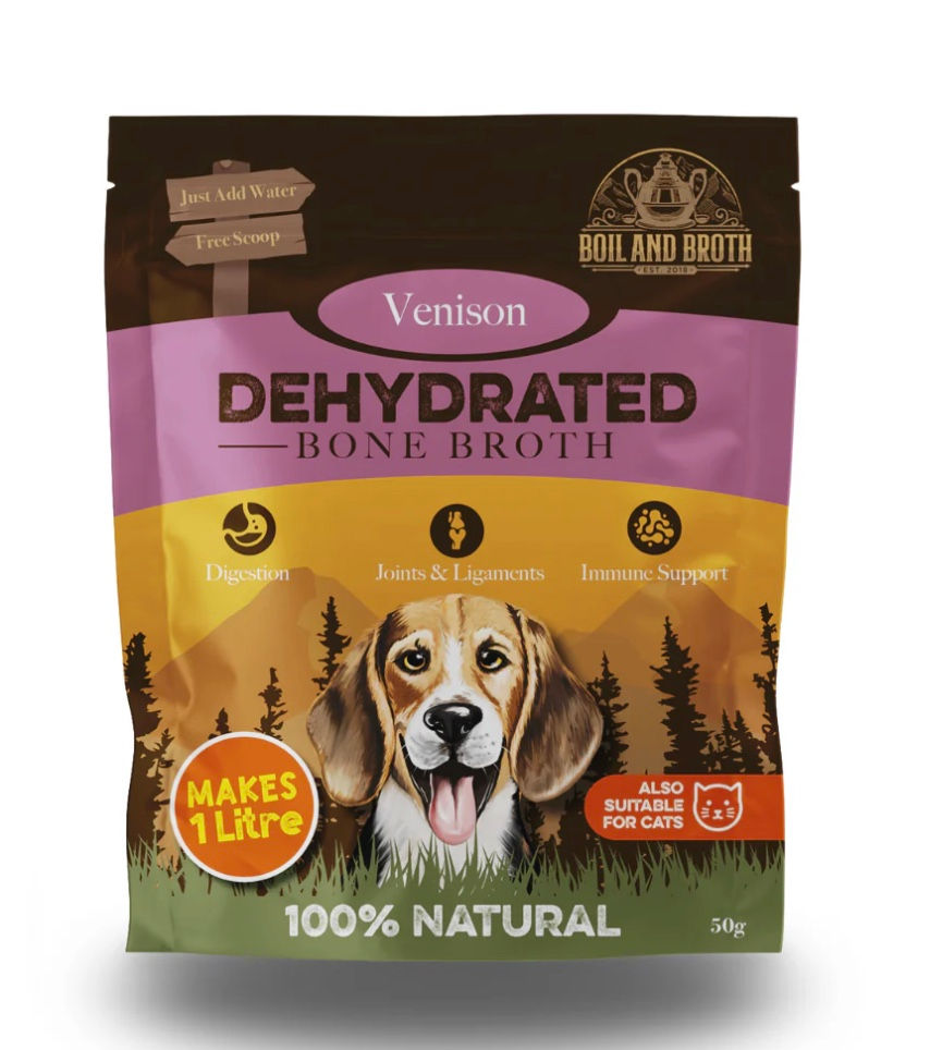 Dehydrated Venison Bone Broth - 50g