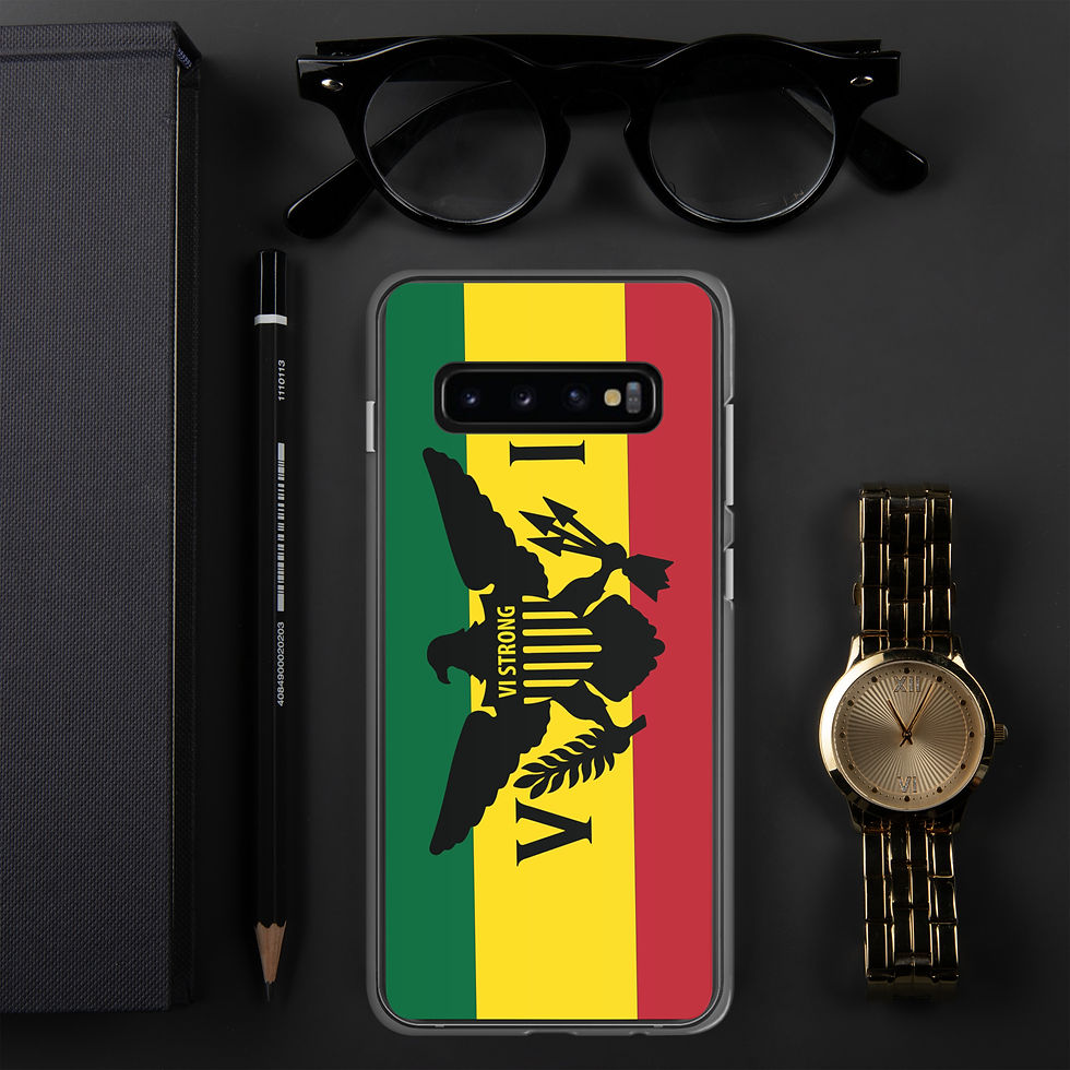 Thumbnail: U.S. Virgin Islands Flag, VI STRONG, Rasta Samsung Case