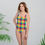 Thumbnail: U.S. Virgin Islands Madras Youth Swimsuit