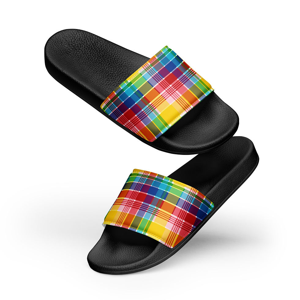 Thumbnail: USVI Madras Women's Slides