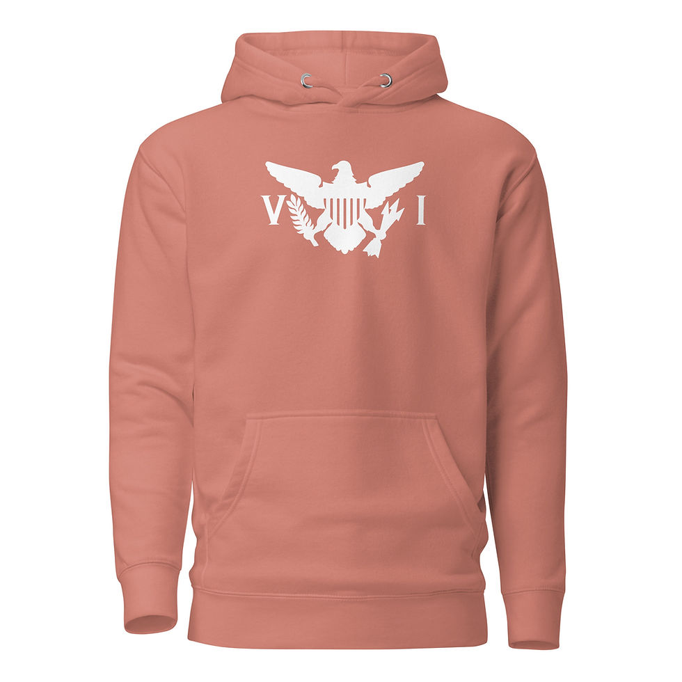Thumbnail: U.S. Virgin Islands Flag Unisex Premium Hoodie