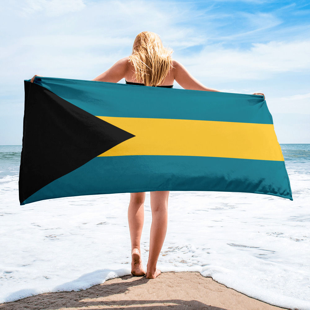 Flag of the Bahamas Towel