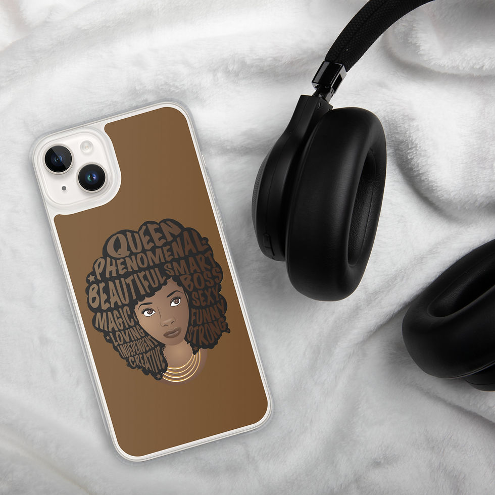 Thumbnail: Encouraging Black Women, Positive Affirmations, Brown Case for iPhone®