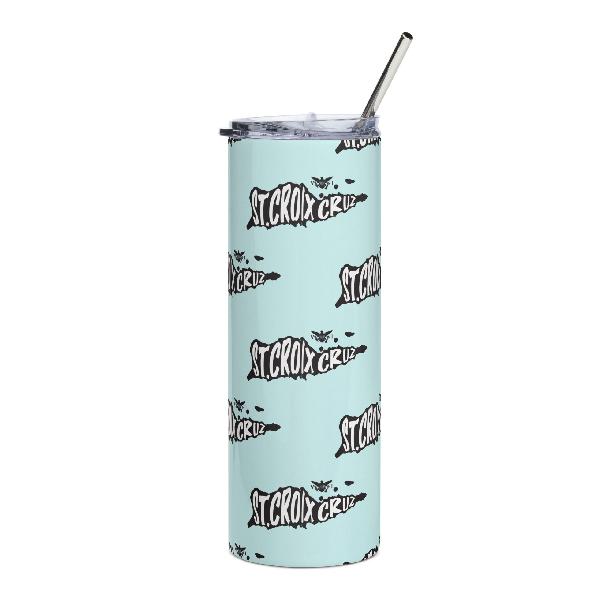 St. Croix, Cruz, USVI Stainless Steel Tumbler