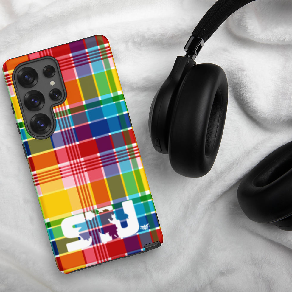 STJ (St. John) USVI Madras Matte Tough case for Samsung®