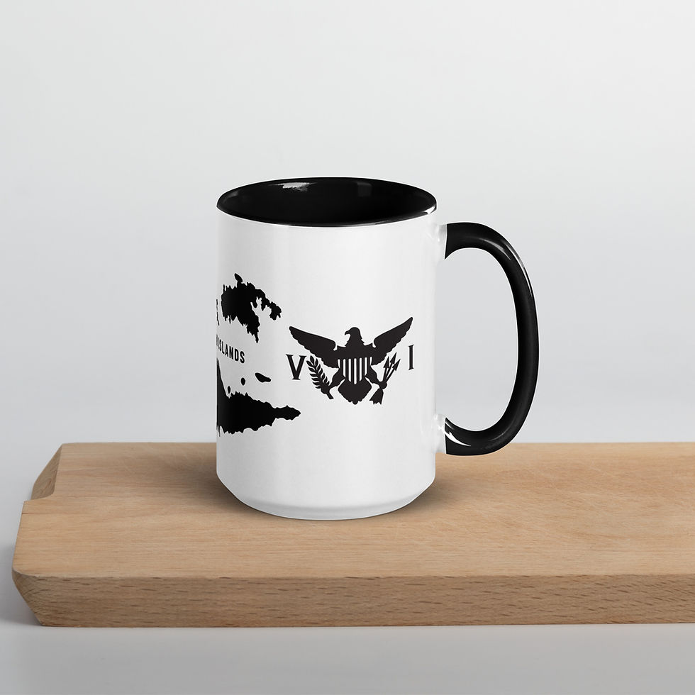 Thumbnail: U.S. Virgin Islands Mug with Color Inside