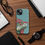 Thumbnail: Iguana Wearing Red Glasses Tough Case for iPhone®