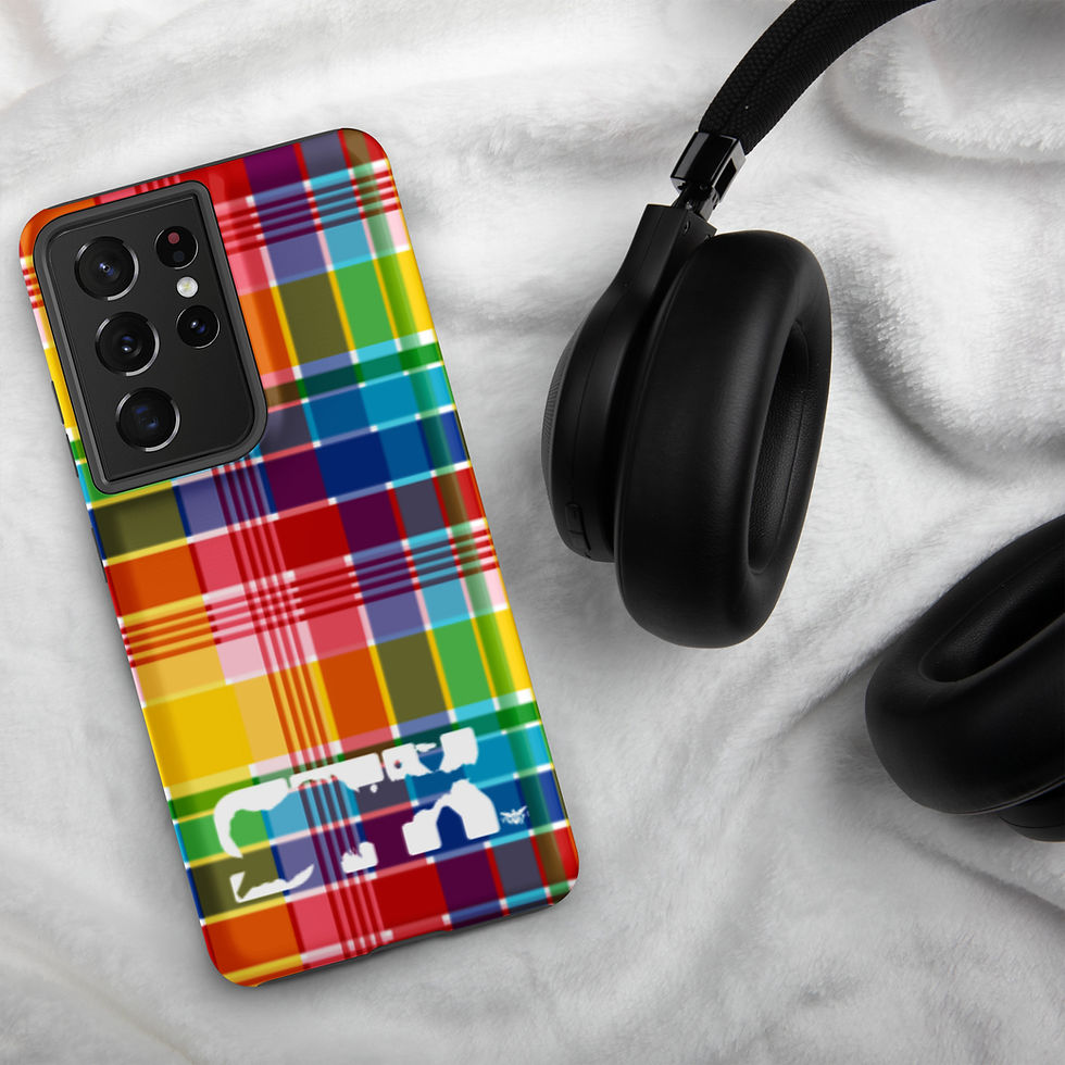 Thumbnail: STX (St. Croix) USVI Madras Matte Tough case for Samsung®