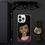 Thumbnail: Black Woman with Vampire Teeth Dripping Blood with Gold Shades Case for iPhone®