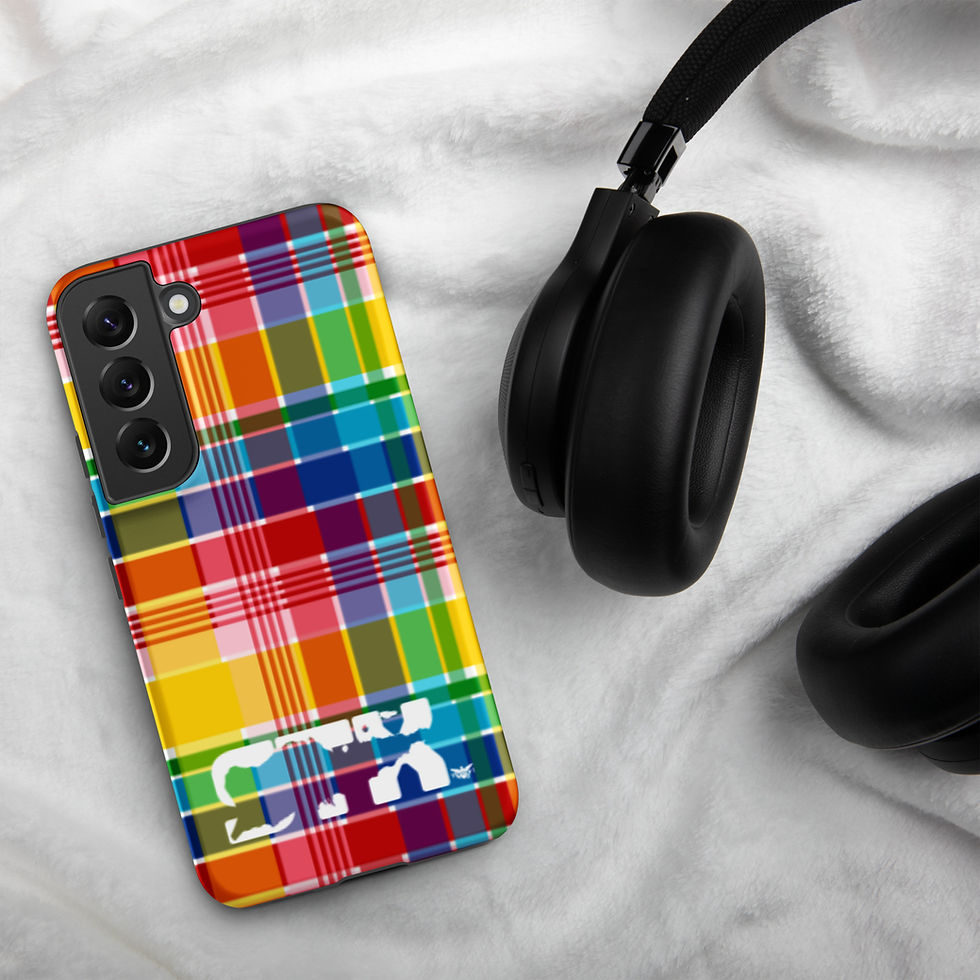Thumbnail: STX (St. Croix) USVI Madras Matte Tough case for Samsung®