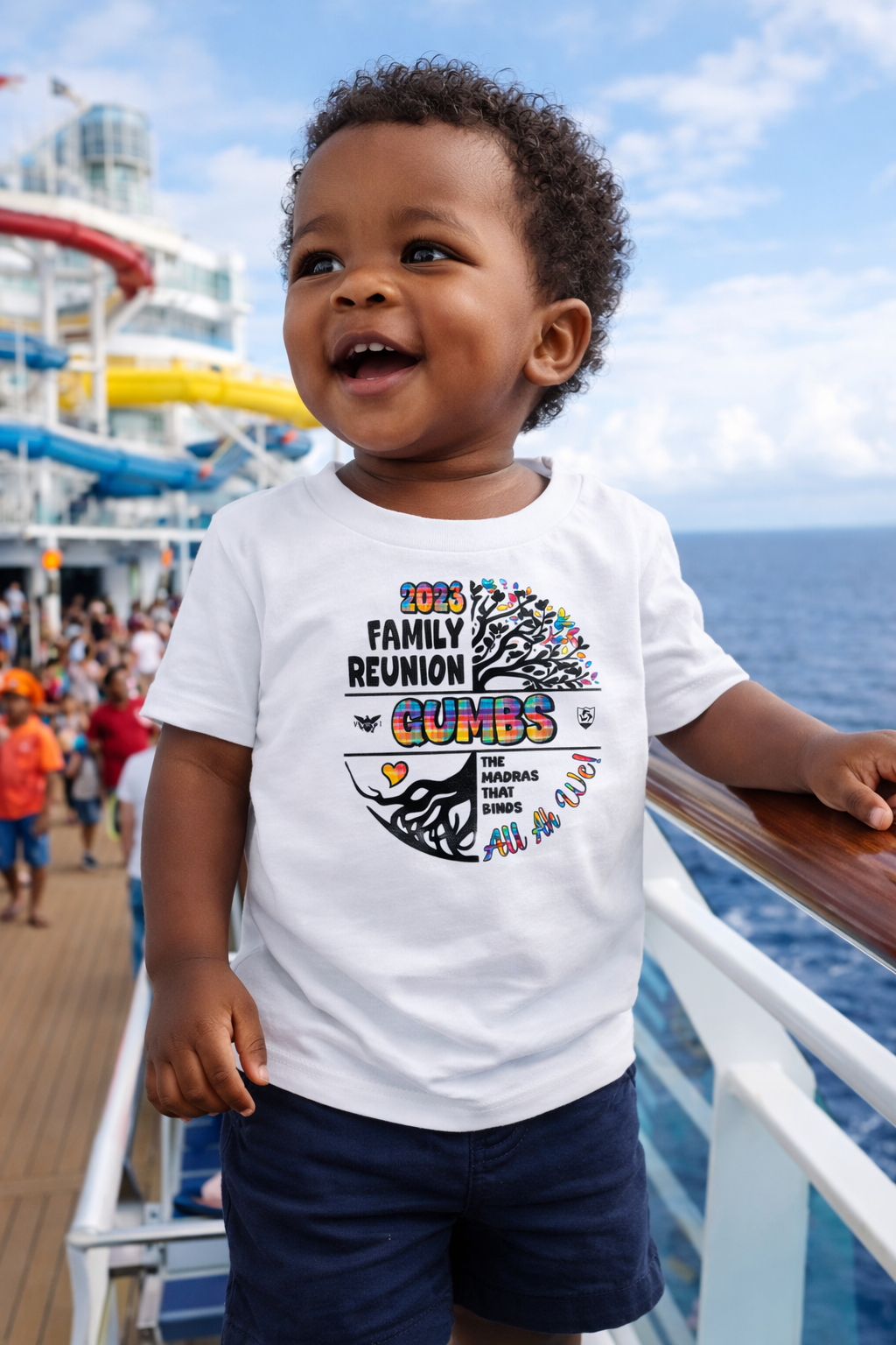 Gumbs 2026 Family Reunion Toddler Short Sleeve Tee