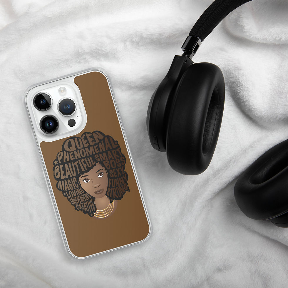 Thumbnail: Encouraging Black Women, Positive Affirmations, Brown Case for iPhone®