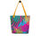 Thumbnail: Colorful Tropical Leaves Tote Bag