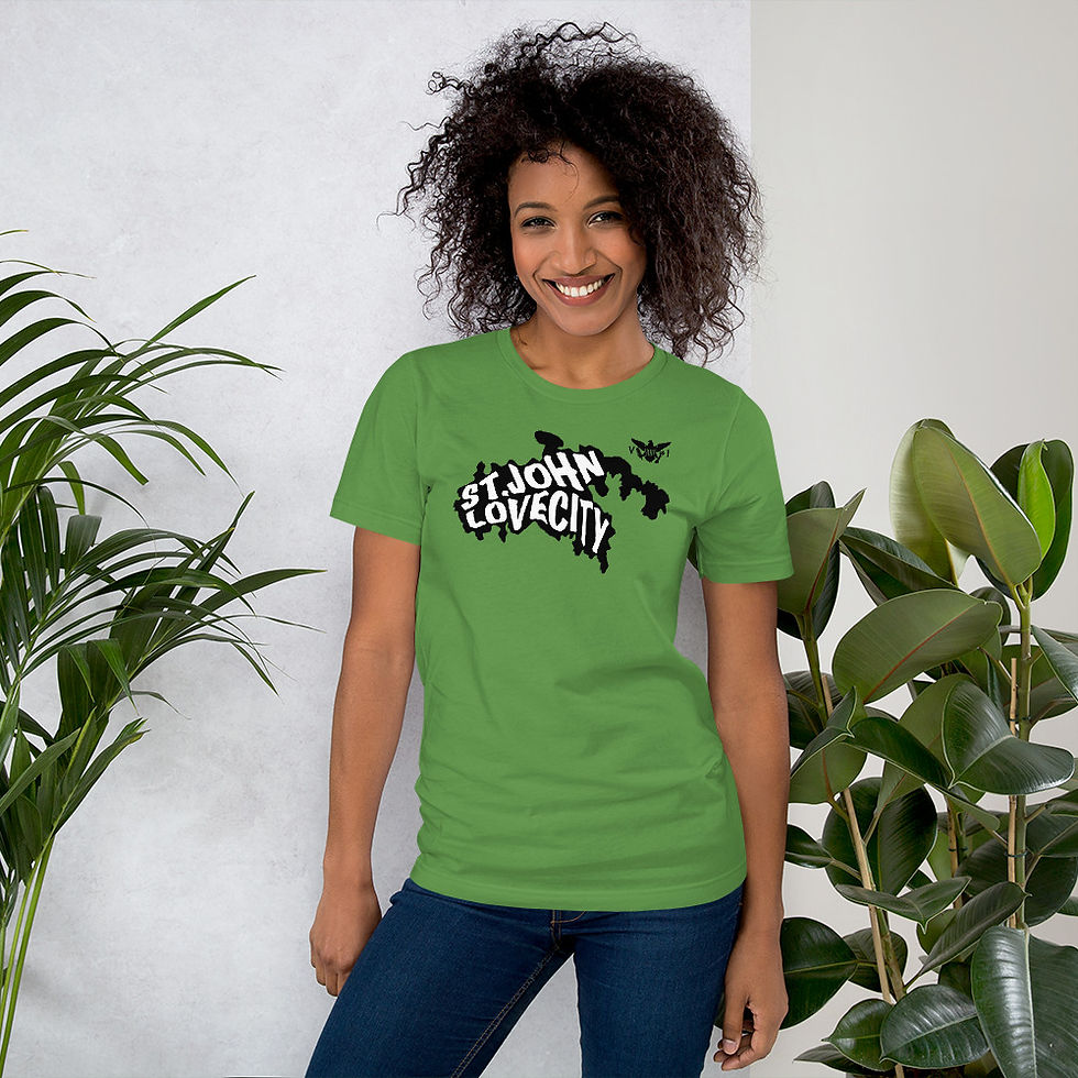 Thumbnail: St. John, "Love City", U.S. Virgin Islands Unisex T-shirt