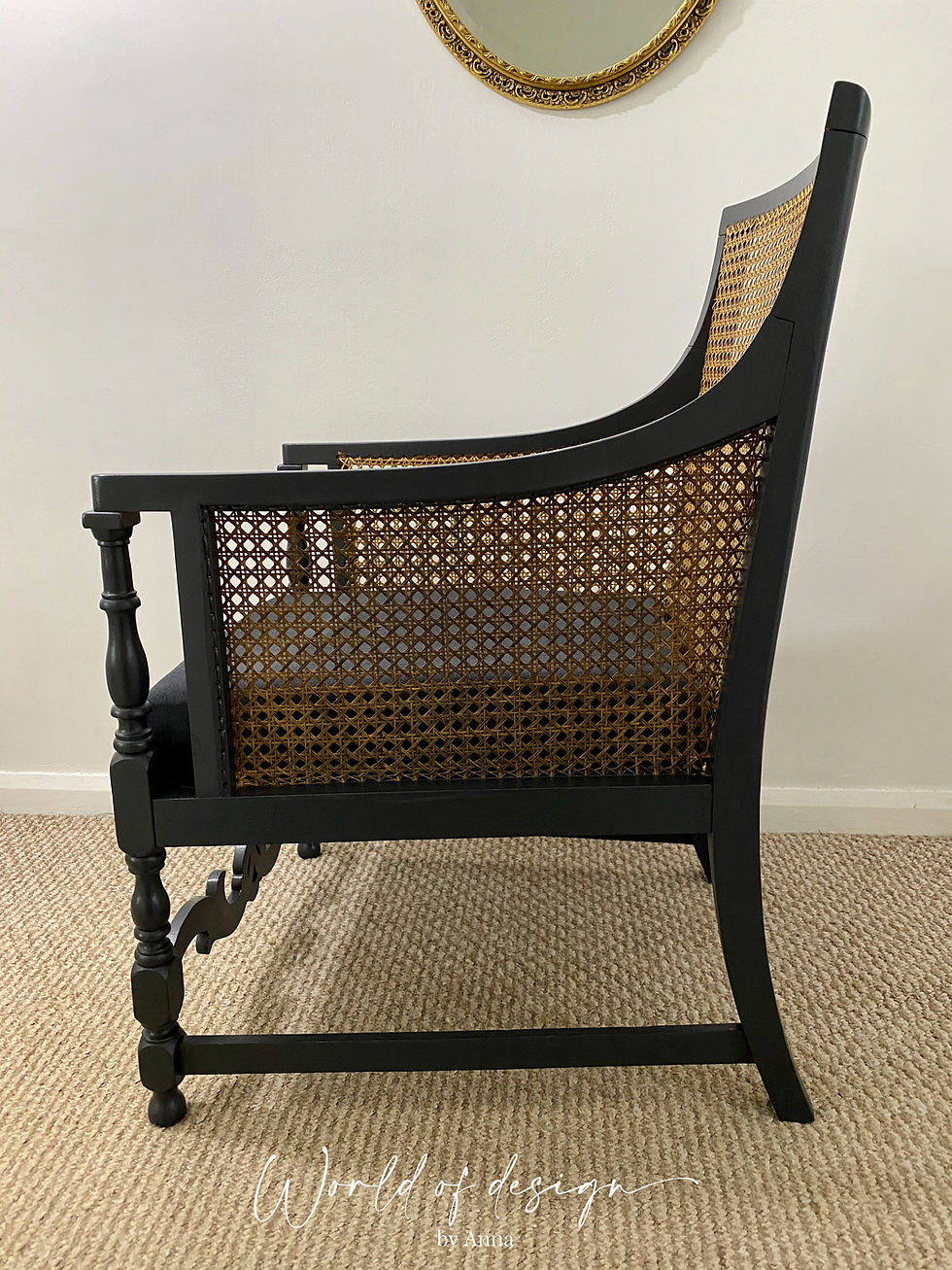 Thumbnail: Vintage Rattan Armchair