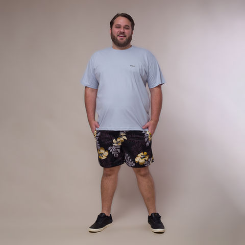 Camiseta e Bermuda Plus Size Kairon