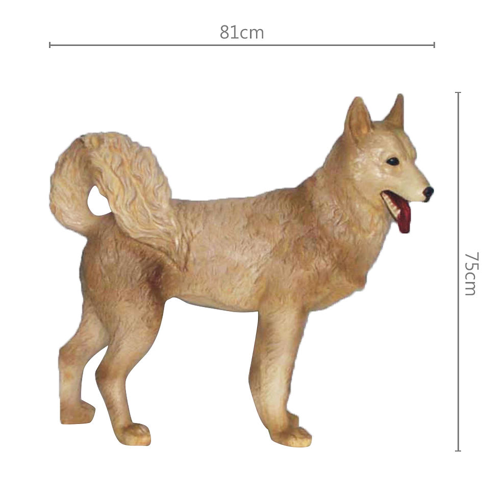 縮圖：*預購*BAB-0076-小狗動物雕像Dog Statue Of...