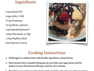 Sweet Omelette