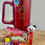 Thumbnail: Red Tumbler with Engraved Kicks