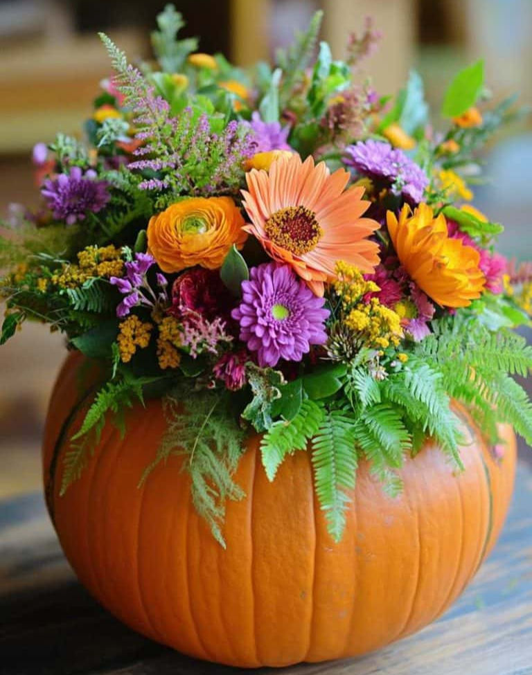 21st October - Large Pumpkin Arrangement