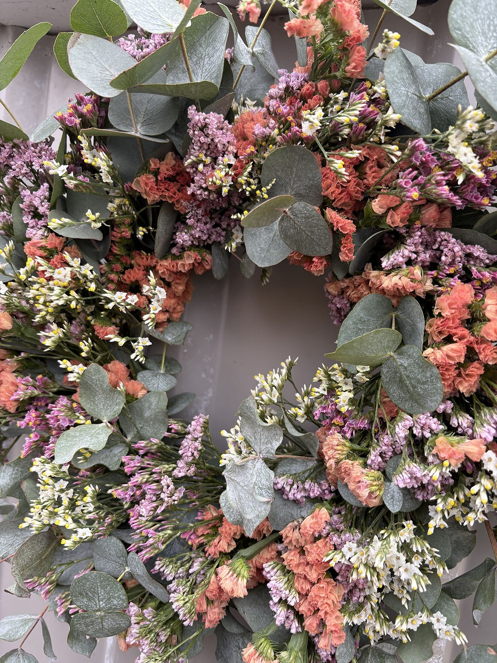 21st July Fresh to Dry Wreath Making