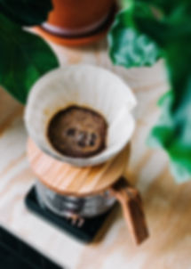 ろ過されたコーヒー