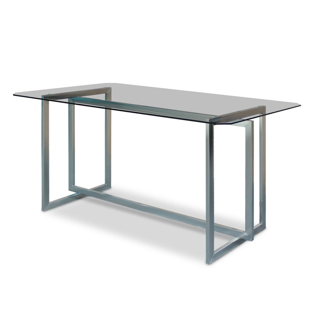 Meja Makan Stainless Cubic