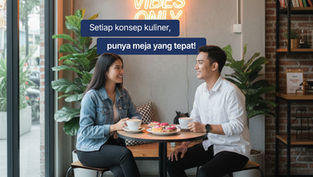 tips memilih meja cafe