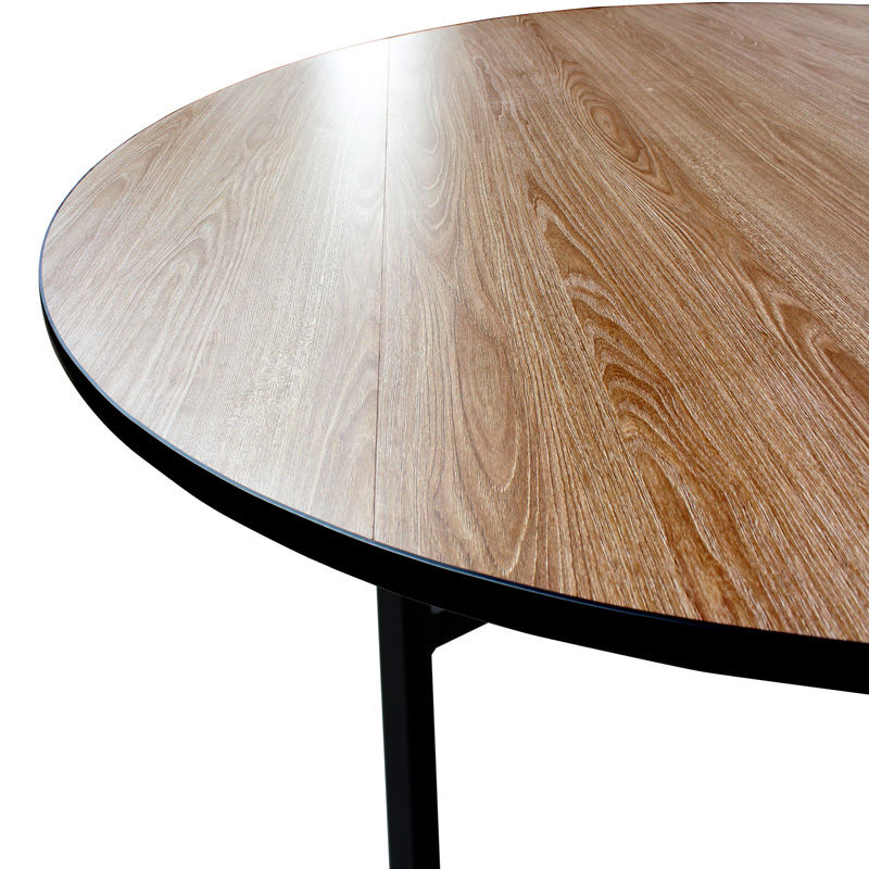 Thumbnail: meja bundar hpl