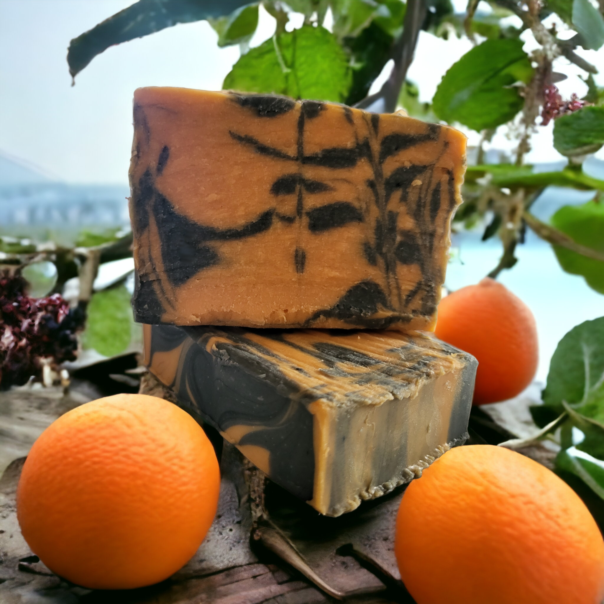 Orange Patchouli Oil Goatmilk Soap