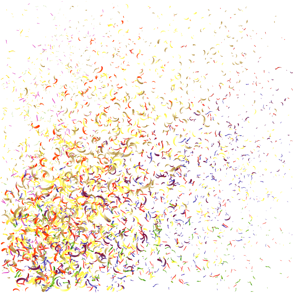 Colorful Abstract Confetti