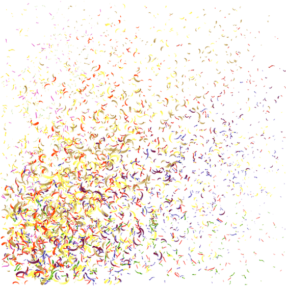 Confetti-Explosion