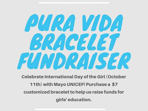 International Day of the Girl Bracelet Fundraiser