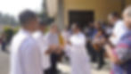 Momen penyambutan ketiga uskup di depan pendopo SMAK Syuradikara, Jumat, 17 Juli 2026.