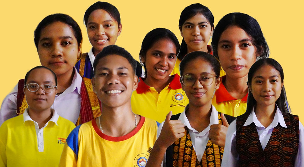 Sembilan siswa SMAK Syuradikara yang lolos OSN Tahun 2025
