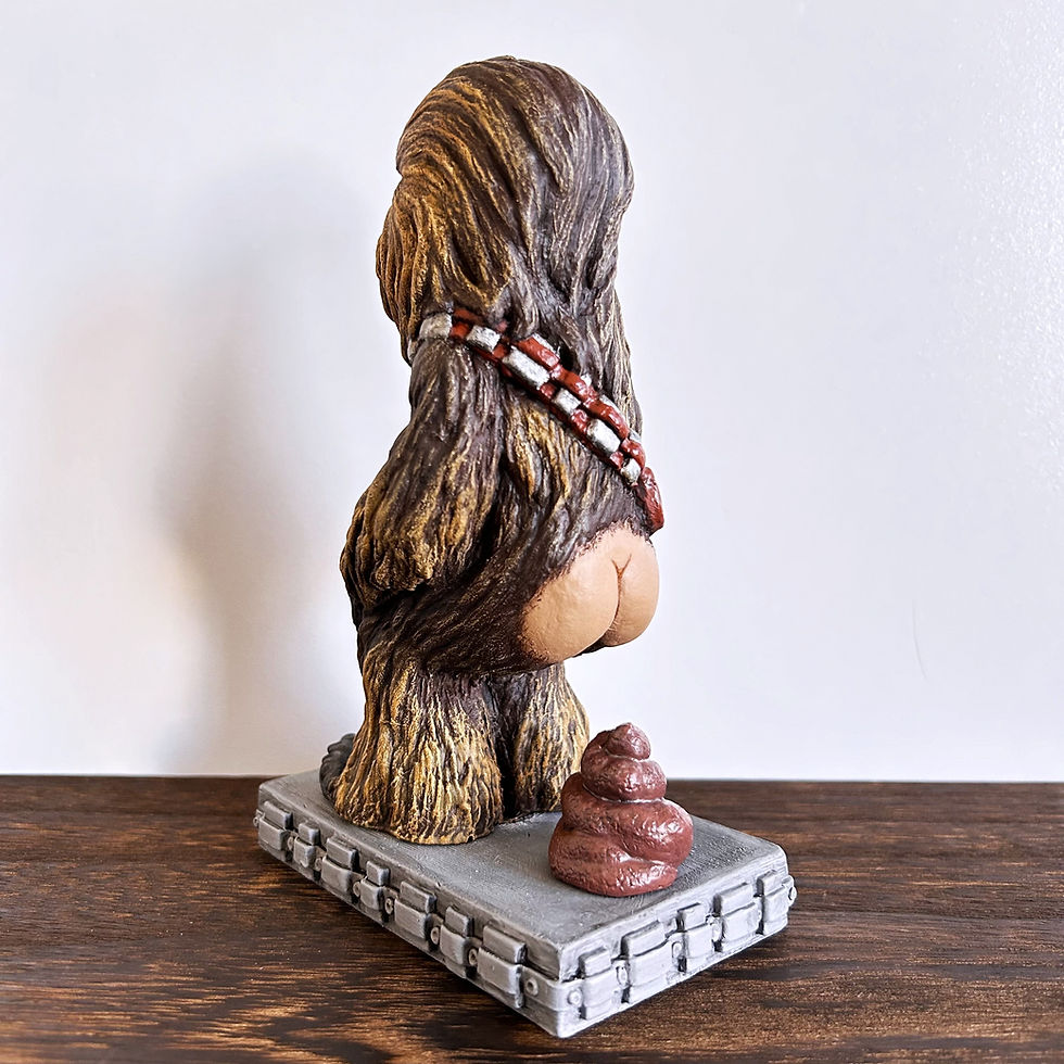 Thumbnail: Chewbacca Caganer