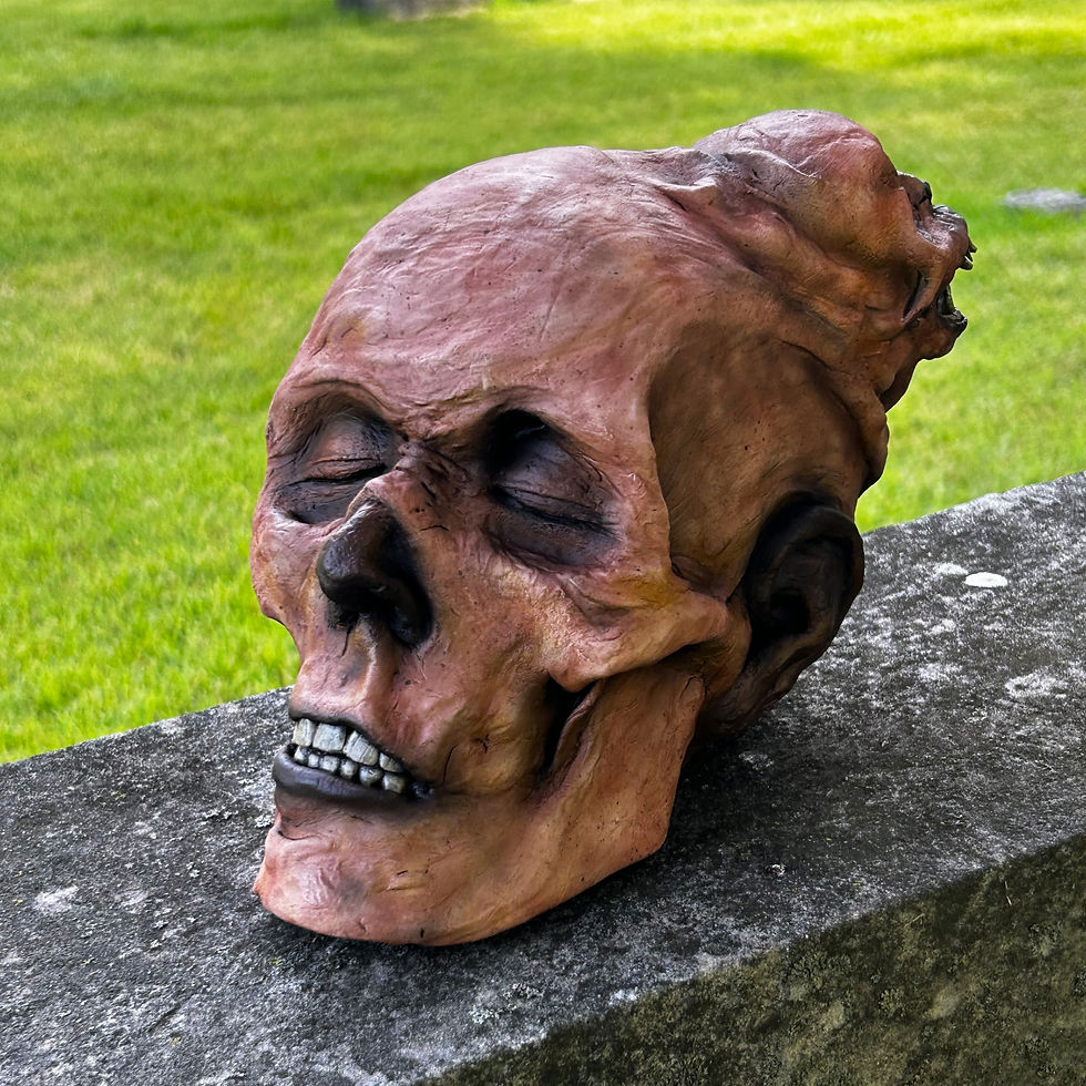 Mummified Head with Parasitic Twin