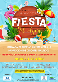 Blue and Green Illustrative Summer Pool Party Poster.png
