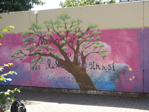 6 Waldzauber, Kultur-Natur-Parcours, Alles blüht auf!, Stadtteilprojekt mit dem Kulturlade