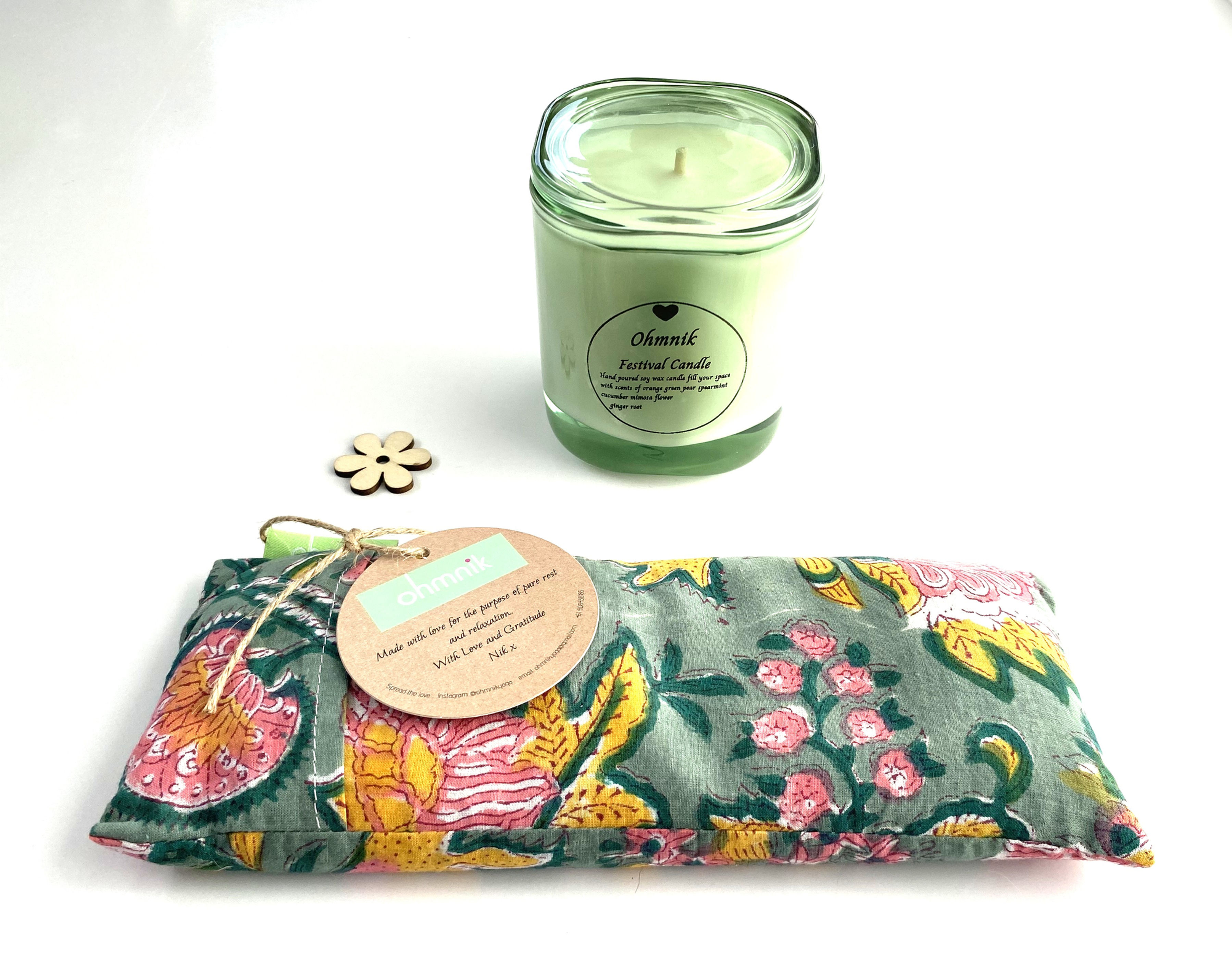 Clarity Candle and Eyepillow Set