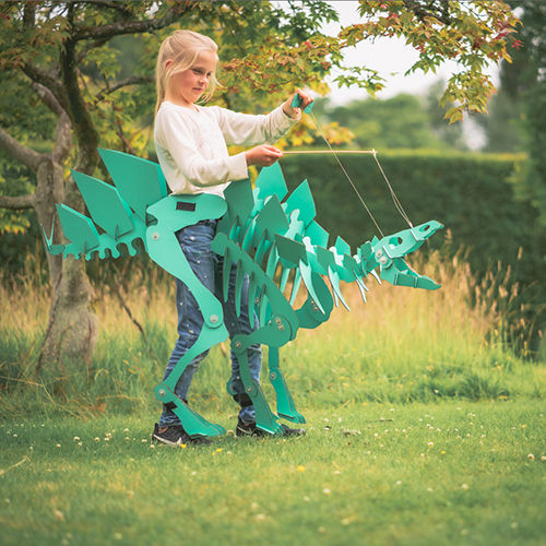 Thumbnail: Stegosaurus dinosaur costume toy