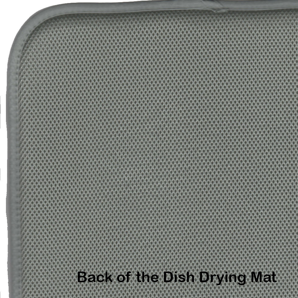 Miniatura: Christmas Snowmen Dish Drying Mat