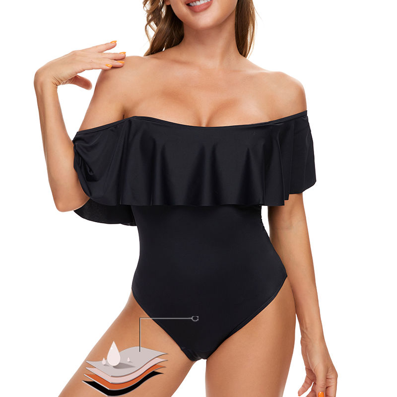 Miniatura: Ruffle-Strap Bikini Set